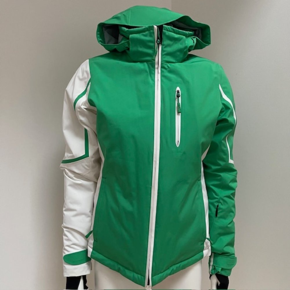 VOLKL Ski Full Zip Hooded Jacket Size 8/EU38